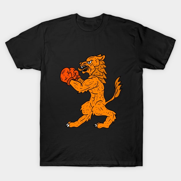 the dutch lion. holland. oranje leeuw. T-Shirt by JJadx